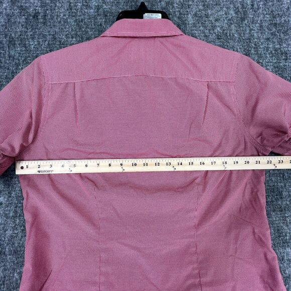 Chik-Fil-A Shirt Womens Large Button Up Employee Uniform Workwear Work Fast Food - Picture 7 of 10
